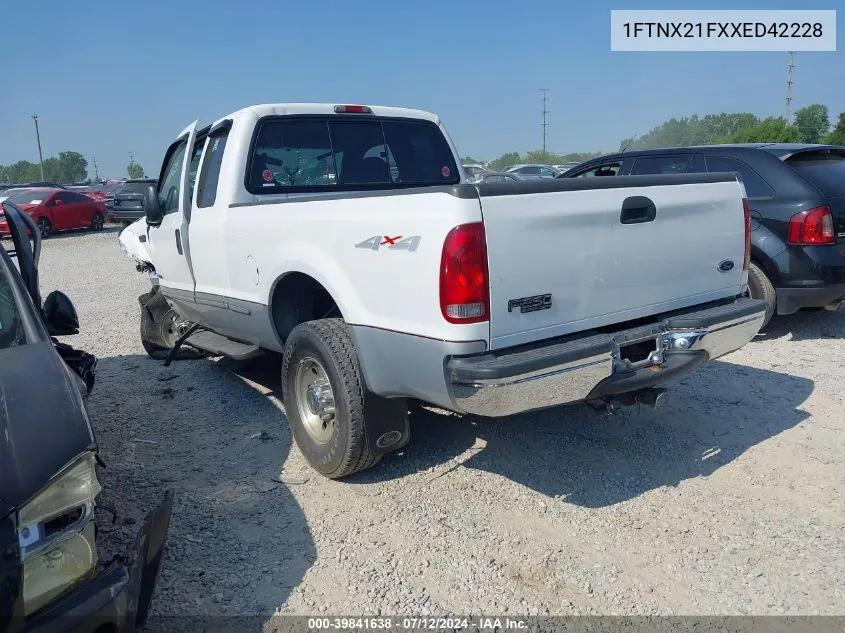 1999 Ford F-250 Lariat/Xl/Xlt VIN: 1FTNX21FXXED42228 Lot: 39841638