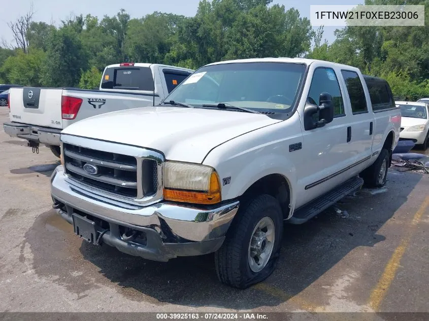 1999 Ford F-250 Lariat/Xl/Xlt VIN: 1FTNW21F0XEB23006 Lot: 39925163