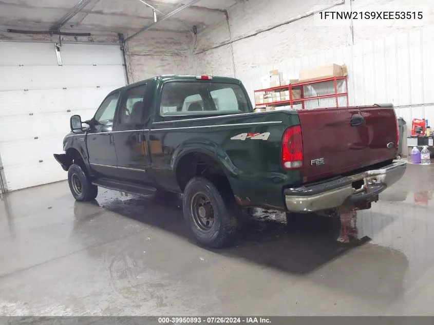 1999 Ford F-250 Lariat/Xl/Xlt VIN: 1FTNW21S9XEE53515 Lot: 39950893