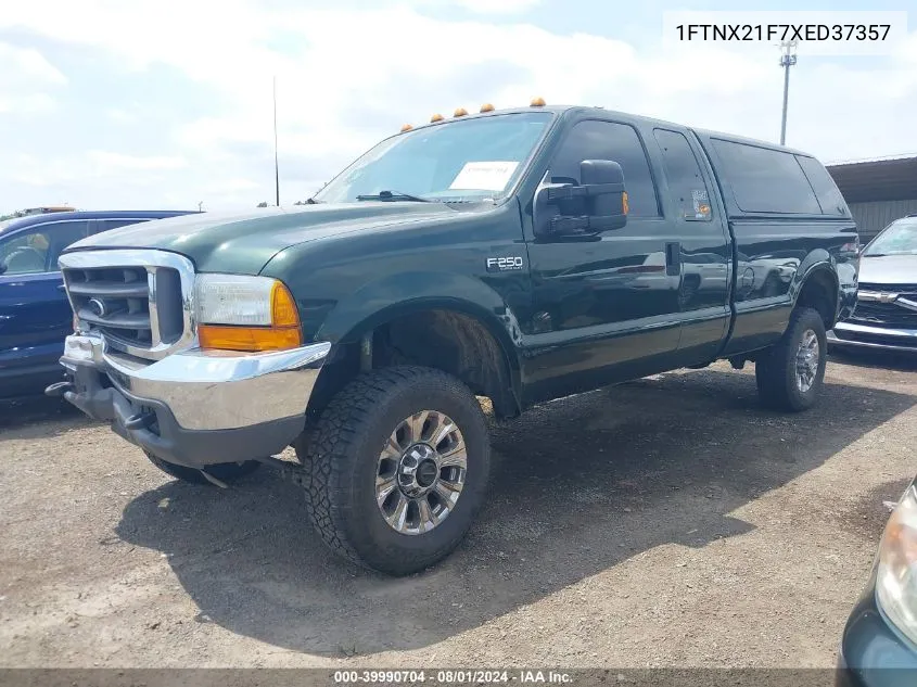 1FTNX21F7XED37357 1999 Ford F-250 Lariat/Xl/Xlt