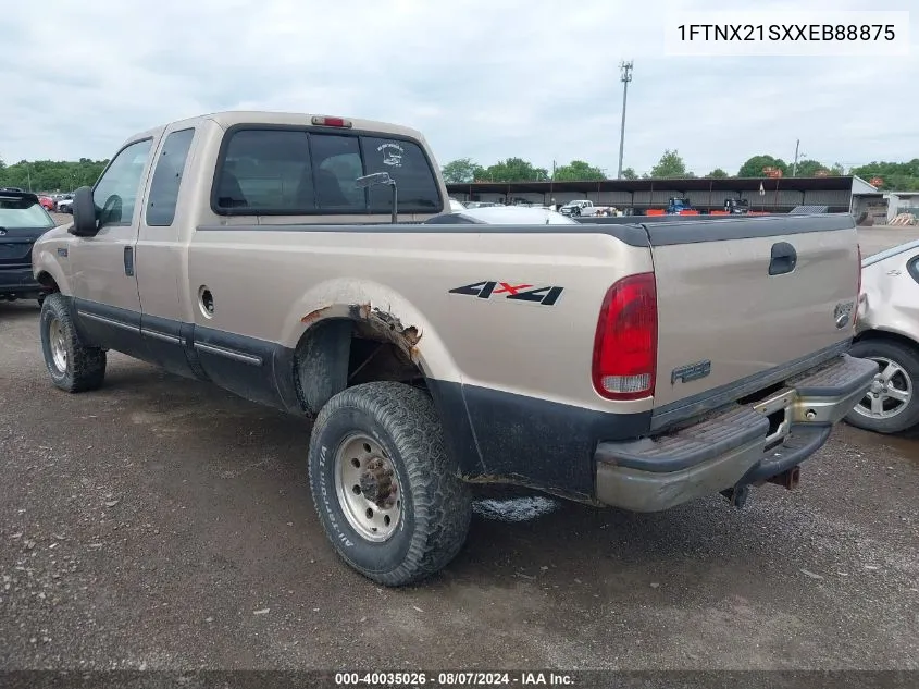 1FTNX21SXXEB88875 1999 Ford F-250 Lariat/Xl/Xlt