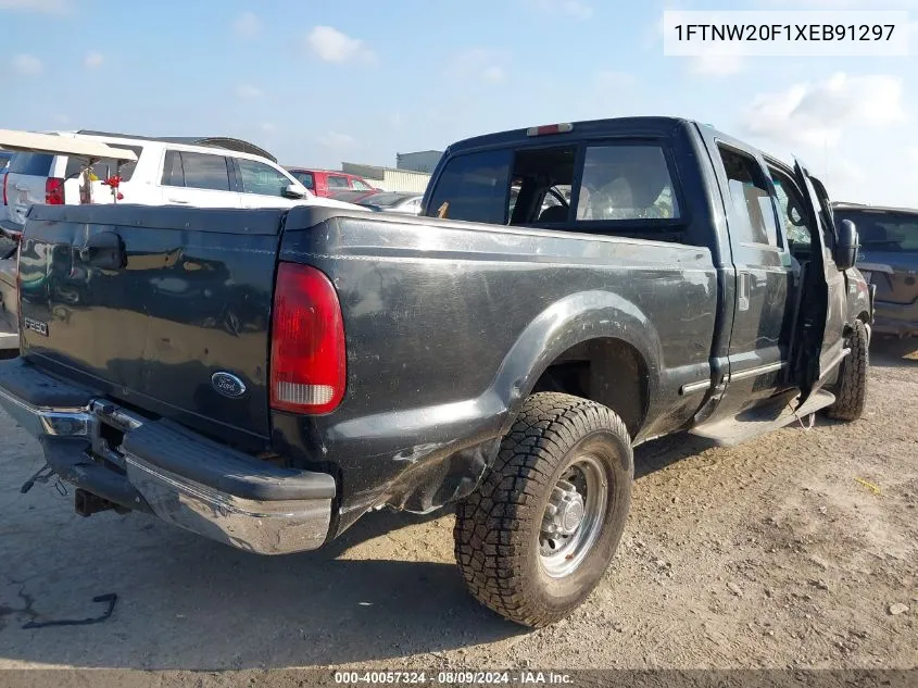 1999 Ford F-250 Lariat/Xl/Xlt VIN: 1FTNW20F1XEB91297 Lot: 40057324