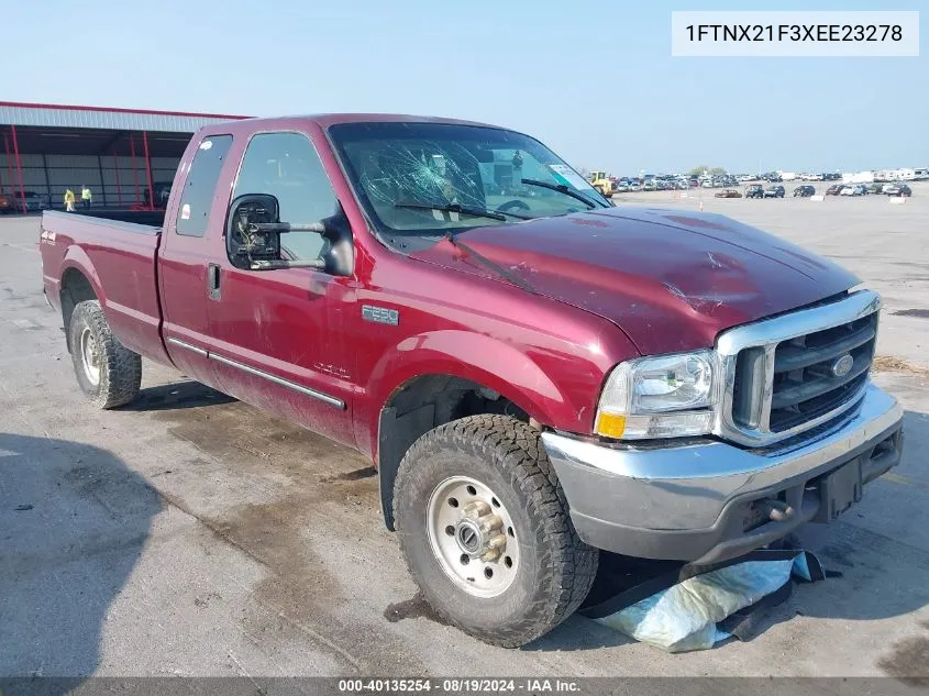 1FTNX21F3XEE23278 1999 Ford F-250 Lariat/Xl/Xlt