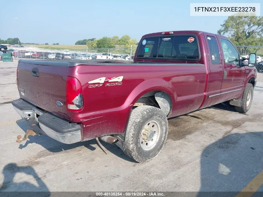 1FTNX21F3XEE23278 1999 Ford F-250 Lariat/Xl/Xlt