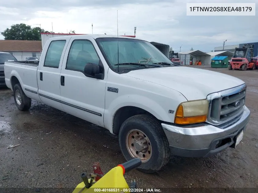 1999 Ford F-250 Lariat/Xl/Xlt VIN: 1FTNW20S8XEA48179 Lot: 40168531