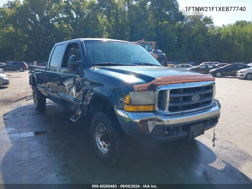 1FTNW21F1XEB77740 1999 Ford F250 Super Duty