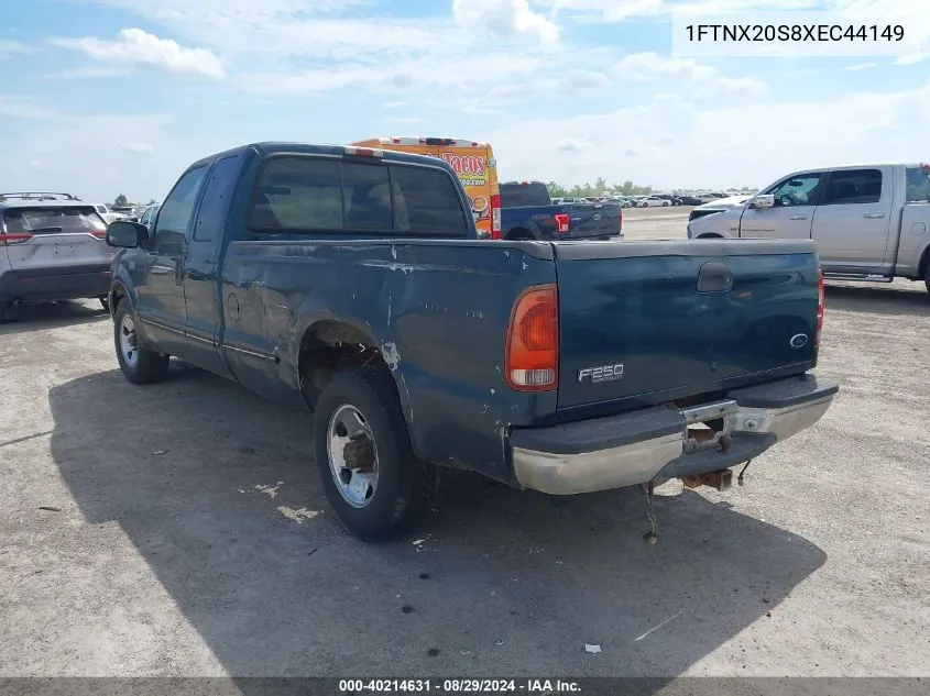 1999 Ford F-250 Lariat/Xl/Xlt VIN: 1FTNX20S8XEC44149 Lot: 40214631