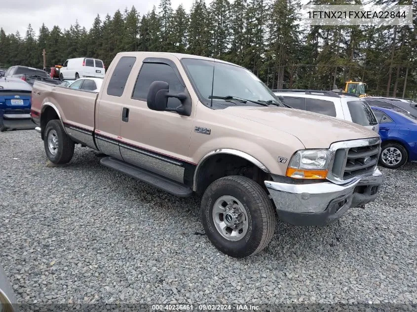 1999 Ford F-250 Lariat/Xl/Xlt VIN: 1FTNX21FXXEA22844 Lot: 40236461