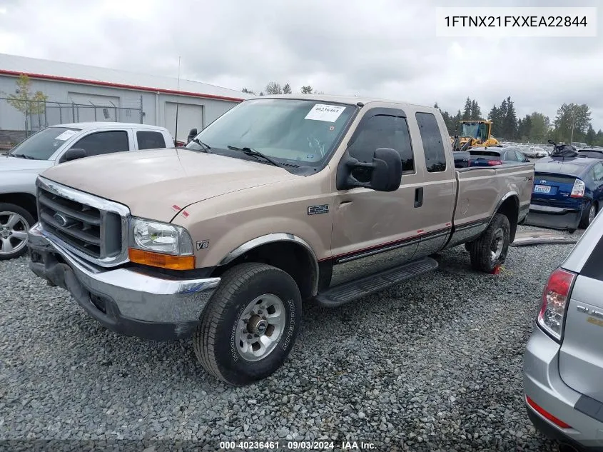 1FTNX21FXXEA22844 1999 Ford F-250 Lariat/Xl/Xlt