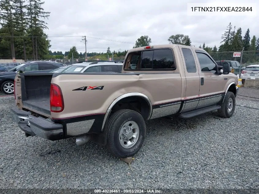 1FTNX21FXXEA22844 1999 Ford F-250 Lariat/Xl/Xlt