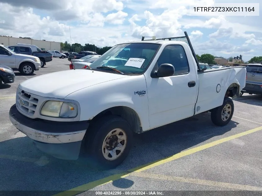 1FTRF27Z3XKC11164 1999 Ford F-250 Lariat/Work Series/Xl/Xlt