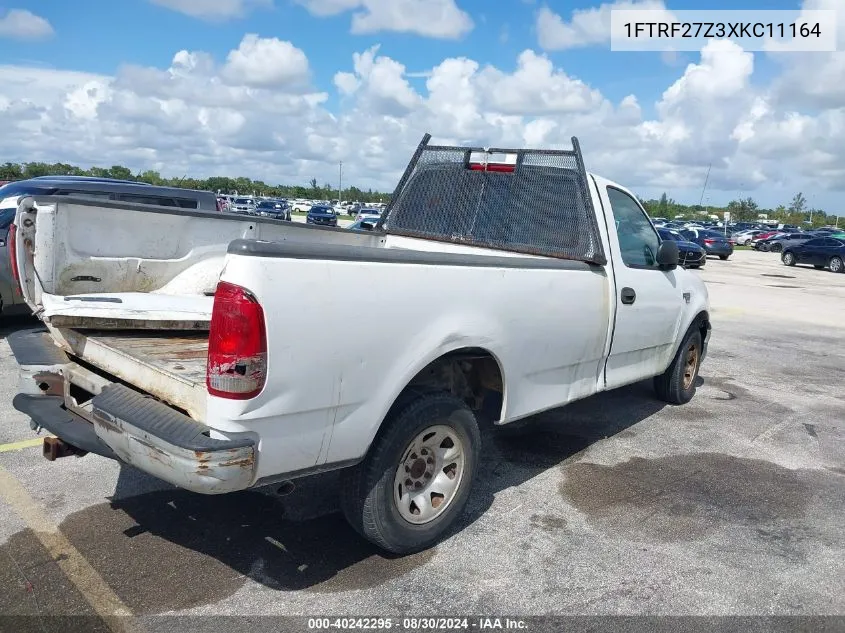 1999 Ford F-250 Lariat/Work Series/Xl/Xlt VIN: 1FTRF27Z3XKC11164 Lot: 40242295