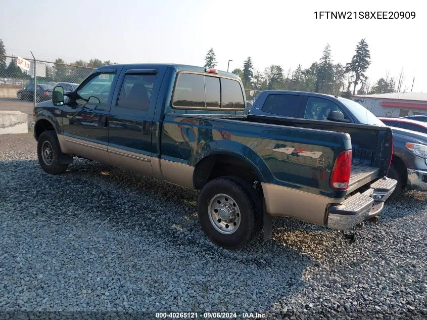 1FTNW21S8XEE20909 1999 Ford F-250 Lariat/Xl/Xlt