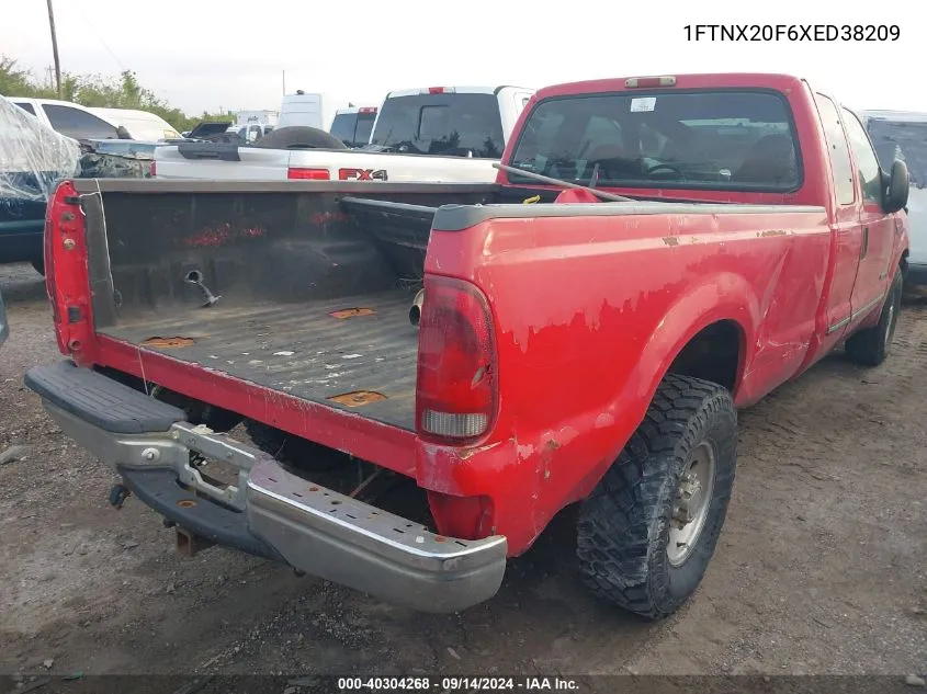 1FTNX20F6XED38209 1999 Ford F-250 Lariat/Xl/Xlt