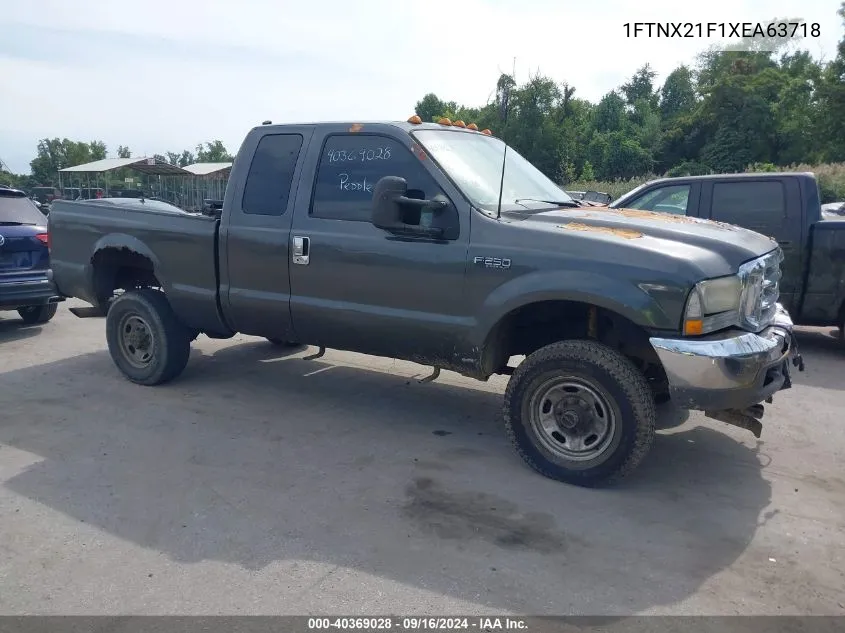 1FTNX21F1XEA63718 1999 Ford F-250 Lariat/Xl/Xlt