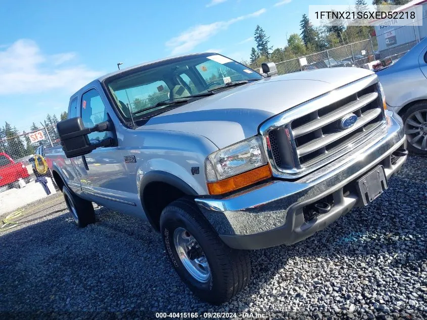 1999 Ford F-250 Lariat/Xl/Xlt VIN: 1FTNX21S6XED52218 Lot: 40415165