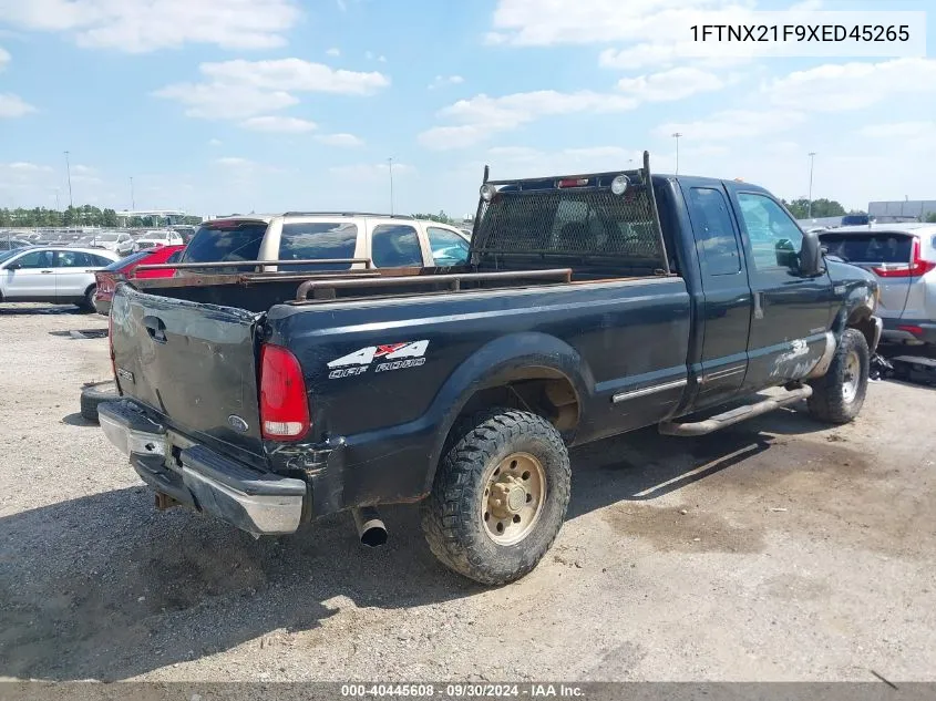 1FTNX21F9XED45265 1999 Ford F-250 Lariat/Xl/Xlt