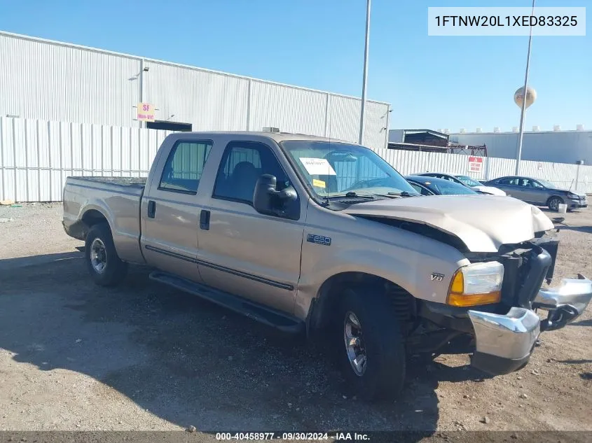 1999 Ford F250 Super Duty VIN: 1FTNW20L1XED83325 Lot: 40458977