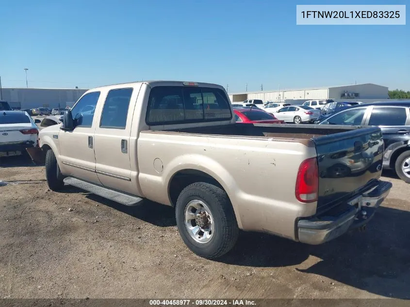 1999 Ford F250 Super Duty VIN: 1FTNW20L1XED83325 Lot: 40458977