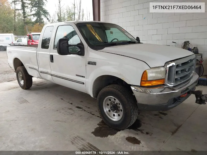 1999 Ford F-250 Super Duty VIN: 1FTNX21F7XED06464 Lot: 40569779