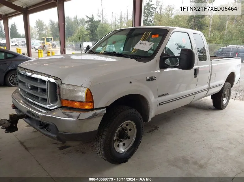 1999 Ford F-250 Super Duty VIN: 1FTNX21F7XED06464 Lot: 40569779