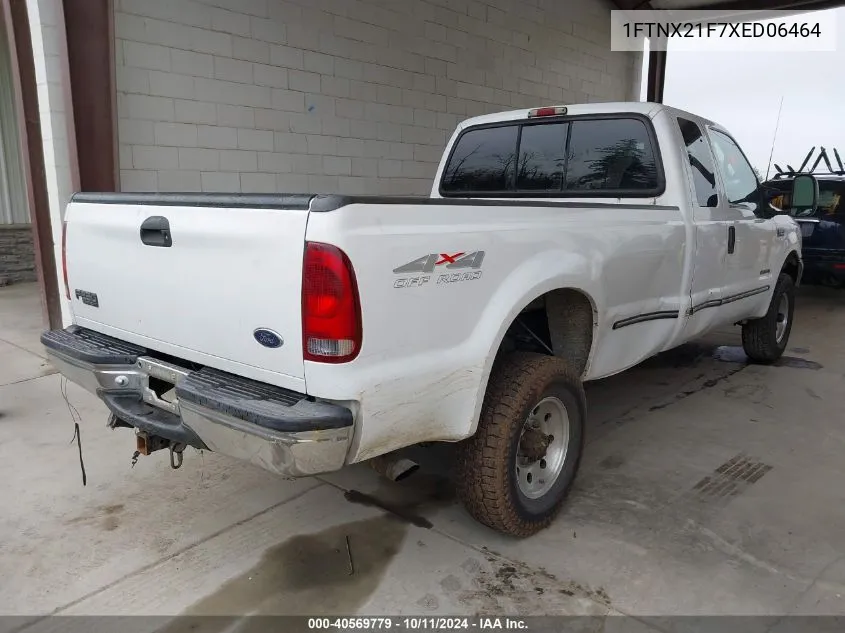 1999 Ford F-250 Super Duty VIN: 1FTNX21F7XED06464 Lot: 40569779