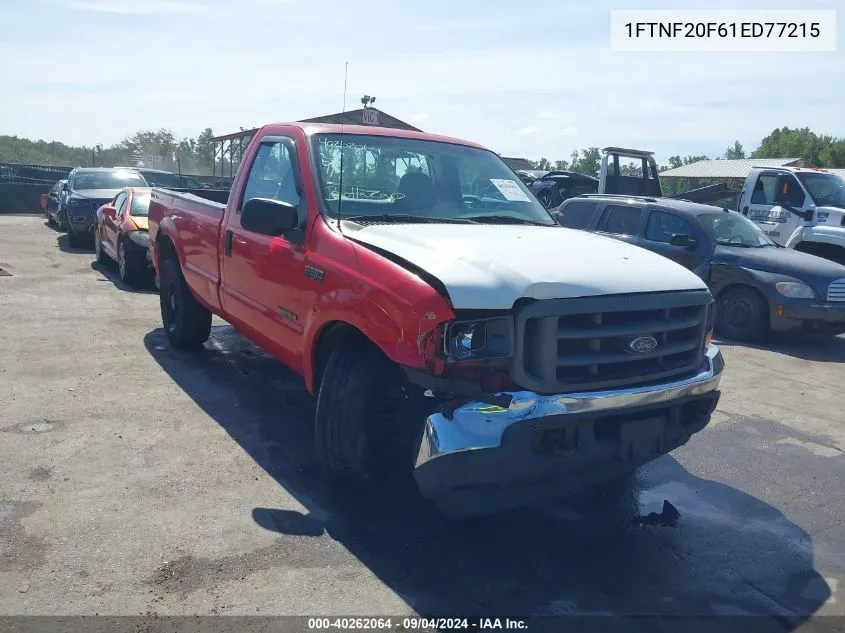 2001 Ford F-250 Xl/Xlt VIN: 1FTNF20F61ED77215 Lot: 40262064