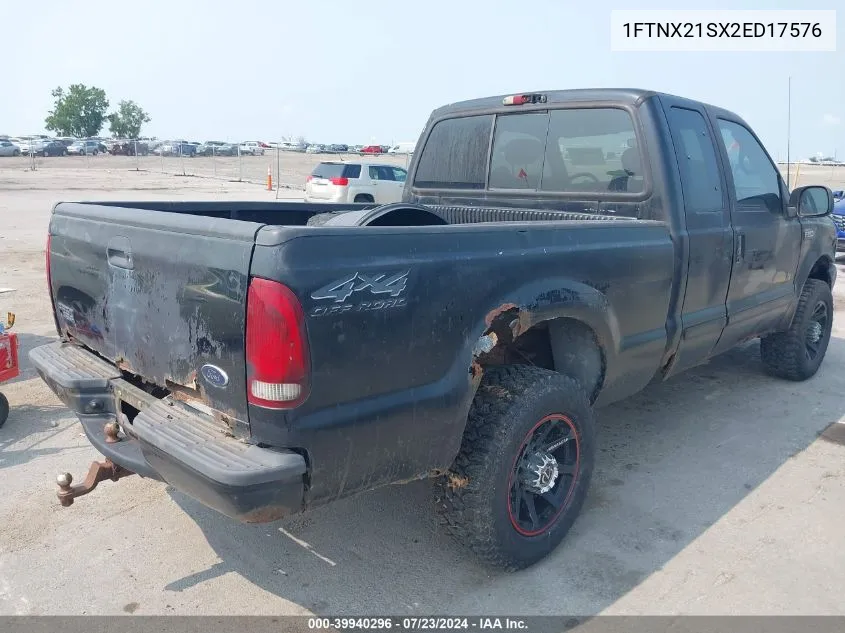 1FTNX21SX2ED17576 2002 Ford F-250 Lariat/Xl/Xlt