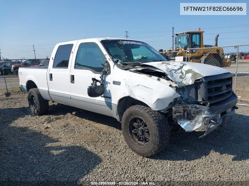 2002 Ford F-250 Lariat/Xl/Xlt VIN: 1FTNW21F82EC66696 Lot: 39959999