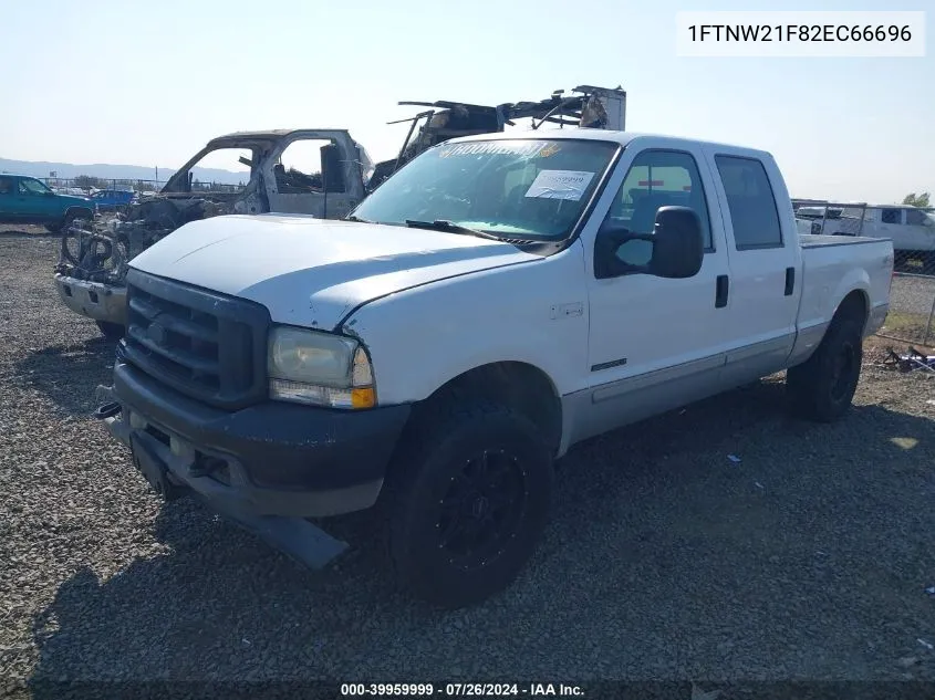 2002 Ford F-250 Lariat/Xl/Xlt VIN: 1FTNW21F82EC66696 Lot: 39959999