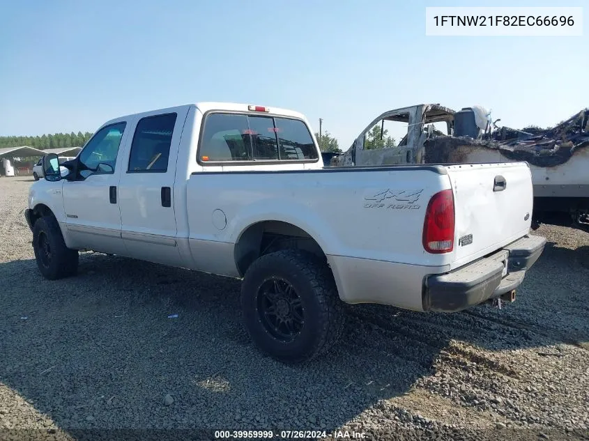 2002 Ford F-250 Lariat/Xl/Xlt VIN: 1FTNW21F82EC66696 Lot: 39959999