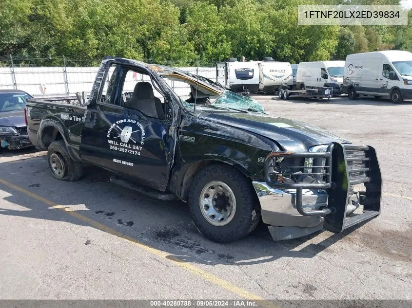 2002 Ford F-250 Xl/Xlt VIN: 1FTNF20LX2ED39834 Lot: 40280788