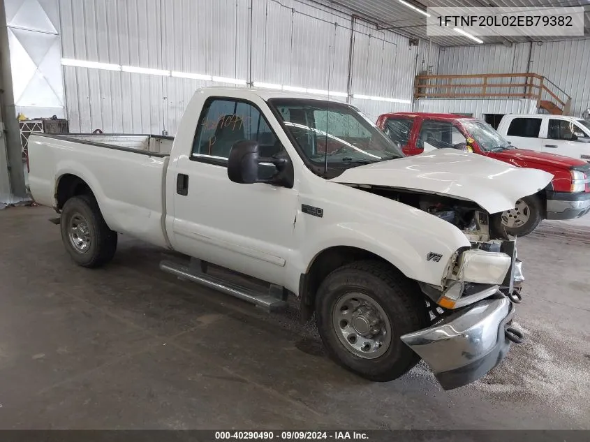 2002 Ford F-250 Xl/Xlt VIN: 1FTNF20L02EB79382 Lot: 40290490