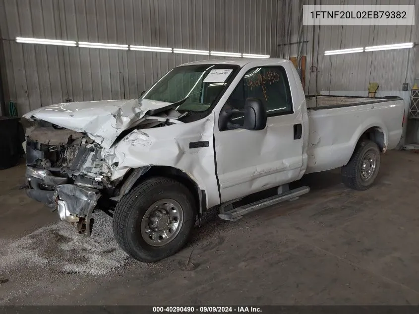 1FTNF20L02EB79382 2002 Ford F-250 Xl/Xlt