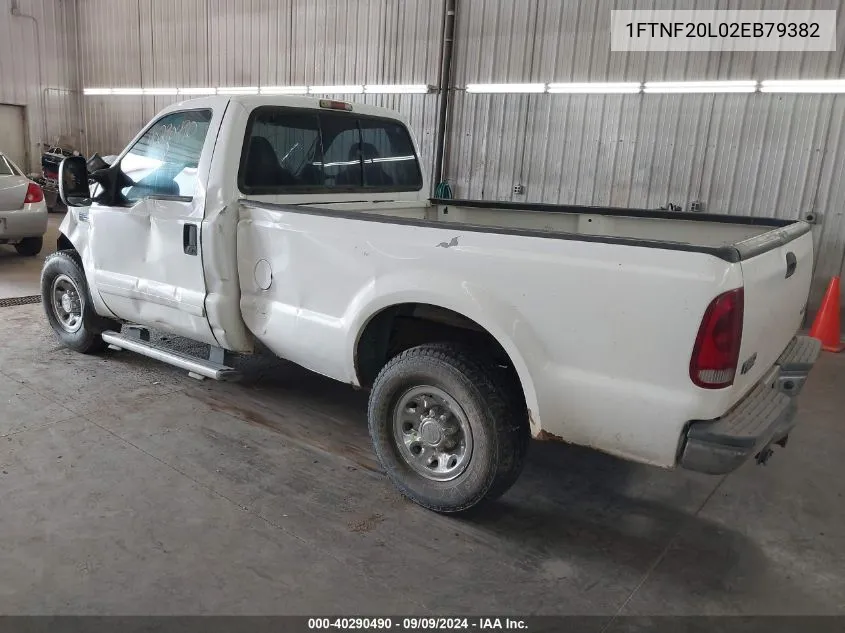 1FTNF20L02EB79382 2002 Ford F-250 Xl/Xlt