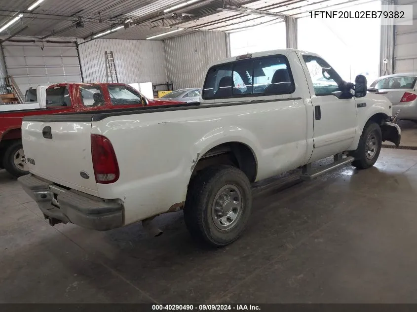 1FTNF20L02EB79382 2002 Ford F-250 Xl/Xlt