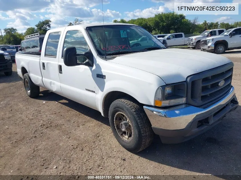 2002 Ford F-250 Lariat/Xl/Xlt VIN: 1FTNW20F42EC50223 Lot: 40331751