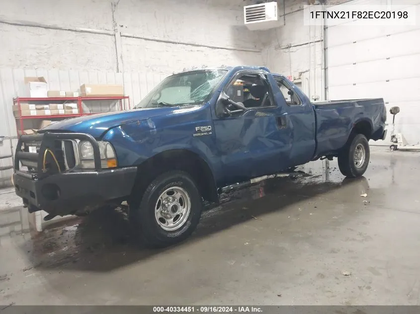 1FTNX21F82EC20198 2002 Ford F-250 Lariat/Xl/Xlt