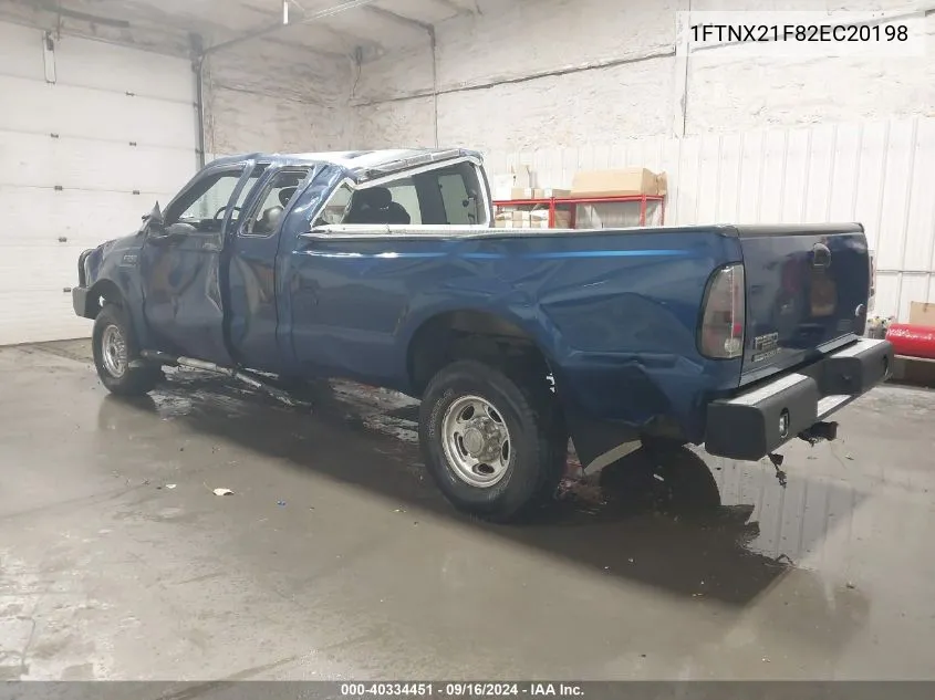 1FTNX21F82EC20198 2002 Ford F-250 Lariat/Xl/Xlt