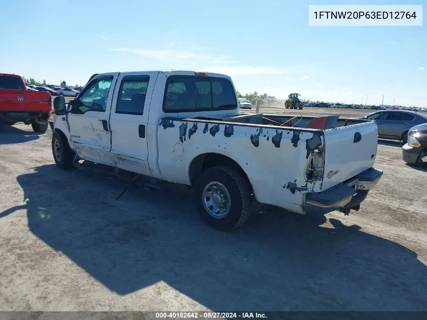 2003 Ford F-250 Lariat/Xl/Xlt VIN: 1FTNW20P63ED12764 Lot: 40182642