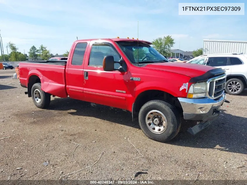 2003 Ford F-250 Lariat/Xl/Xlt VIN: 1FTNX21PX3EC97309 Lot: 40245347