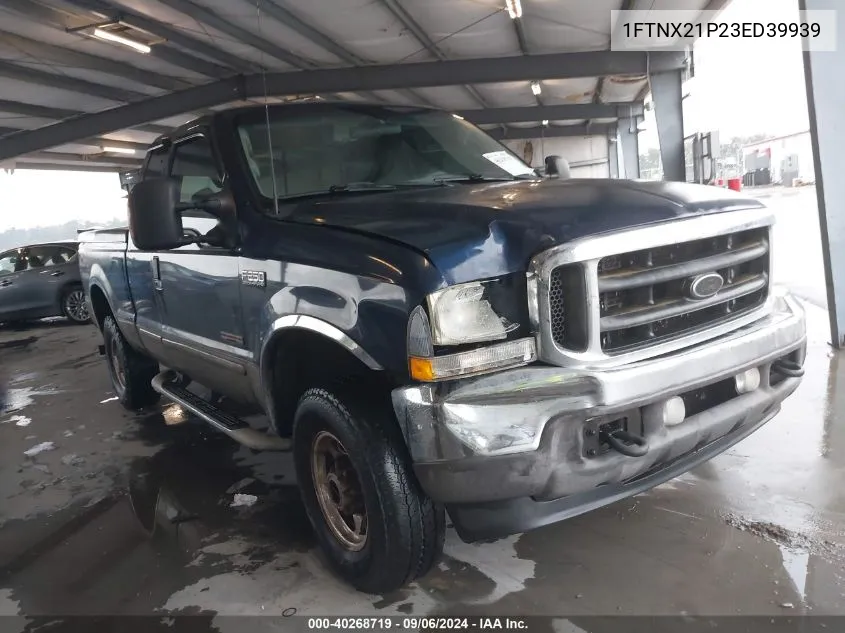 2003 Ford F-250 Lariat/Xl/Xlt VIN: 1FTNX21P23ED39939 Lot: 40268719