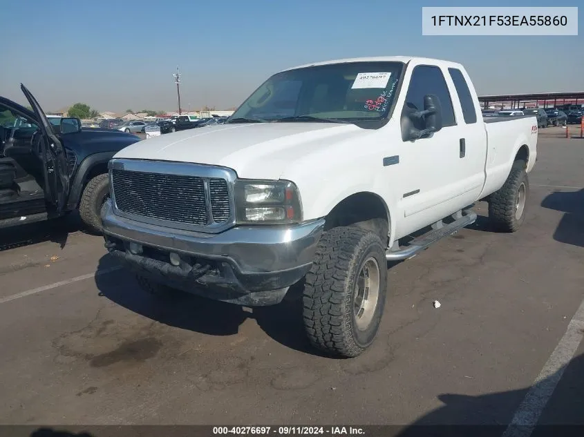 1FTNX21F53EA55860 2003 Ford F-250 Lariat/Xl/Xlt