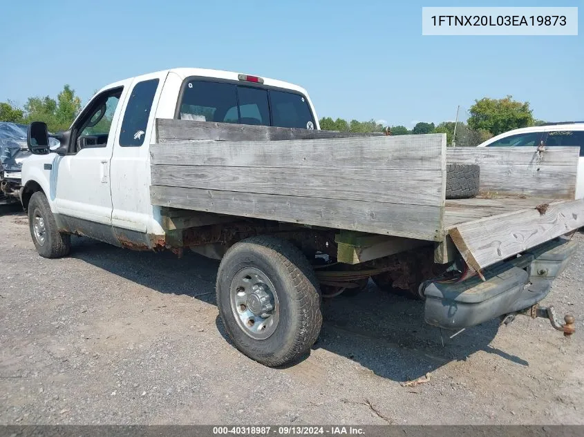 1FTNX20L03EA19873 2003 Ford F-250 Lariat/Xl/Xlt