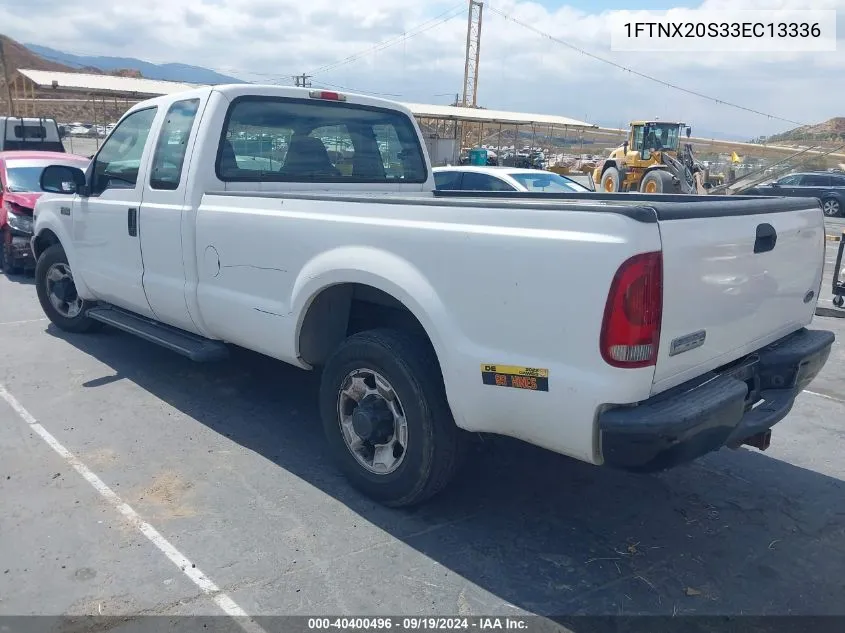 1FTNX20S33EC13336 2003 Ford F-250 Lariat/Xl/Xlt