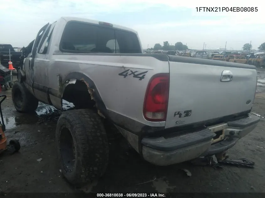 1FTNX21P04EB08085 2004 Ford F-250 Lariat/Xl/Xlt