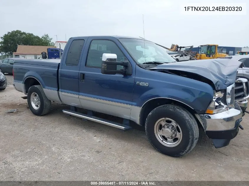 2004 Ford F-250 Lariat/Xl/Xlt VIN: 1FTNX20L24EB20320 Lot: 39855487