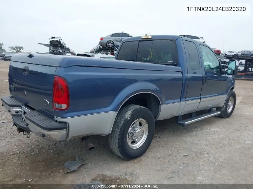 1FTNX20L24EB20320 2004 Ford F-250 Lariat/Xl/Xlt