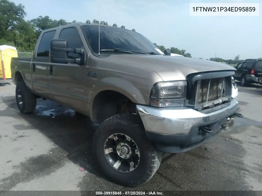 2004 Ford F-250 Lariat/Xl/Xlt VIN: 1FTNW21P34ED95859 Lot: 39915845