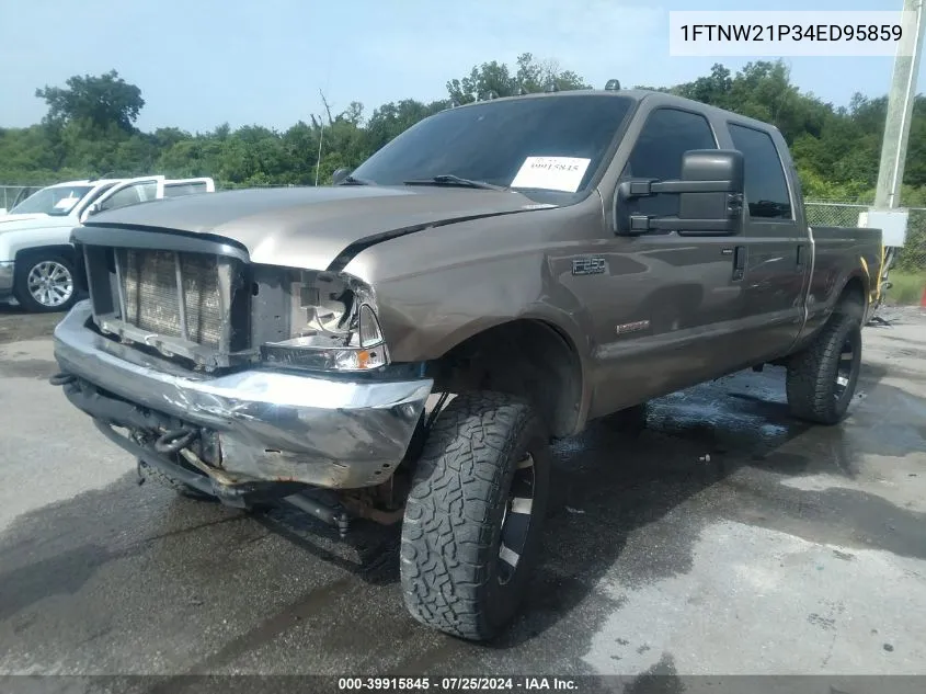 1FTNW21P34ED95859 2004 Ford F-250 Lariat/Xl/Xlt